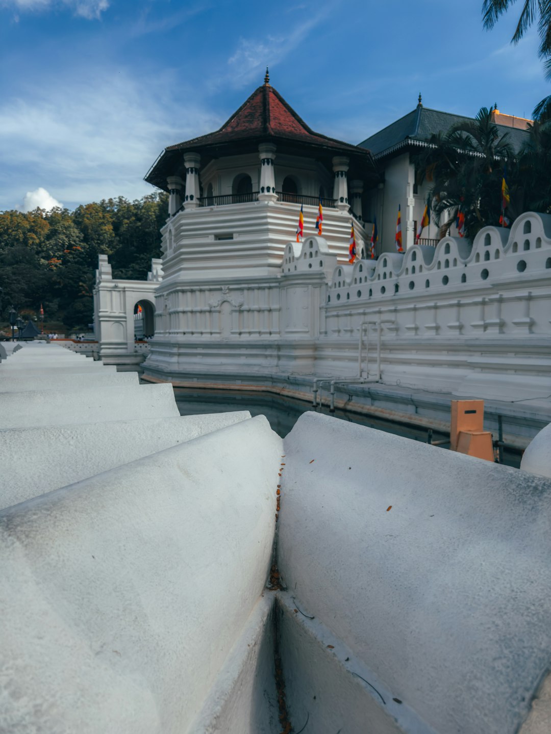 Buddha statues inside the temple shrine room